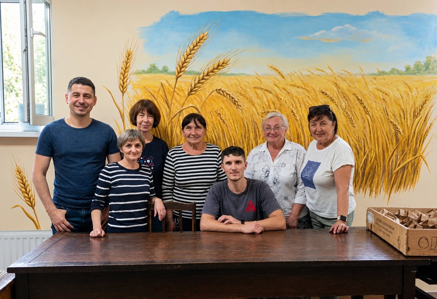 The Department of Wheat Breeding and Seed Production team